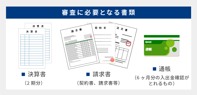 与信審査時の必要書類