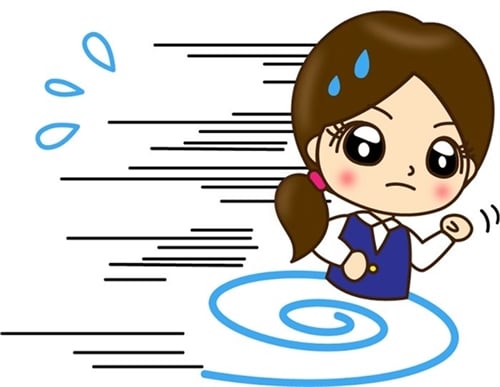 即日融資のイラスト